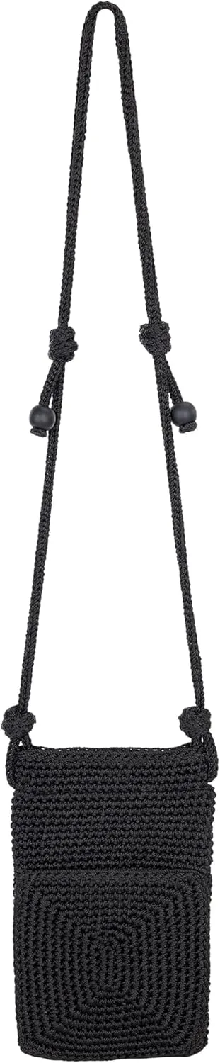 The Sak Josie Mini Crossbody in Crochet with Adjustable Strap