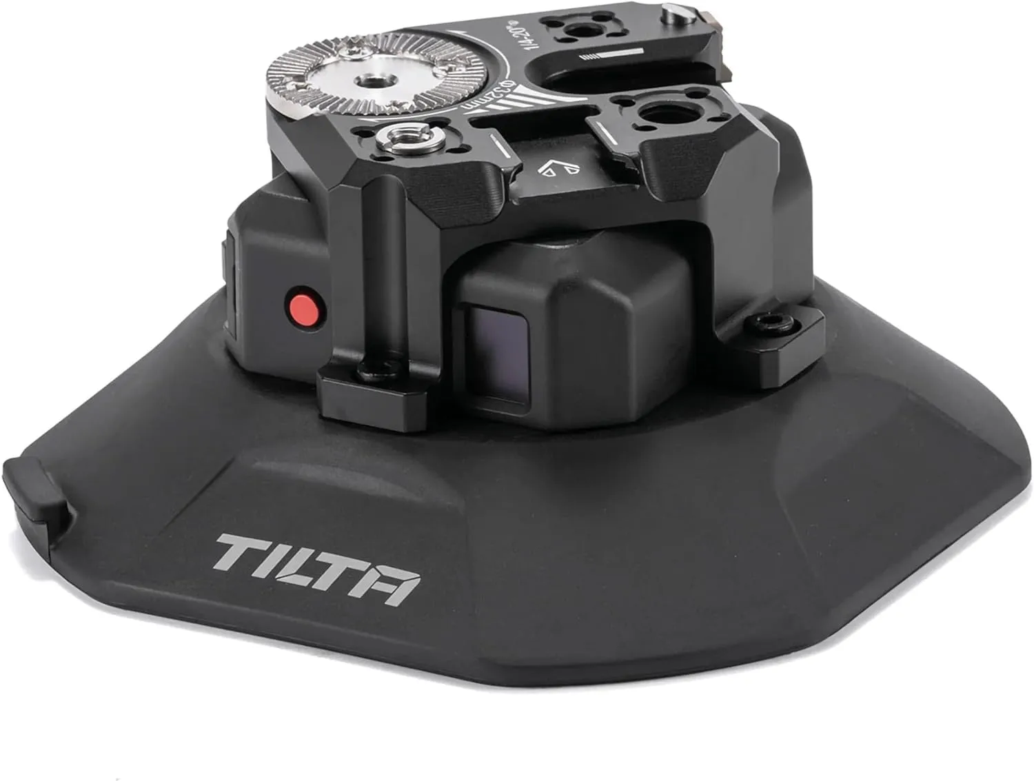 Tilta Hydra Electronic Suction Cup (4.5″) with Universal Multi-Functional Mounting Bracket | Charges Quickly via PD USB-C | Improved Suction | Air Pressure Detection