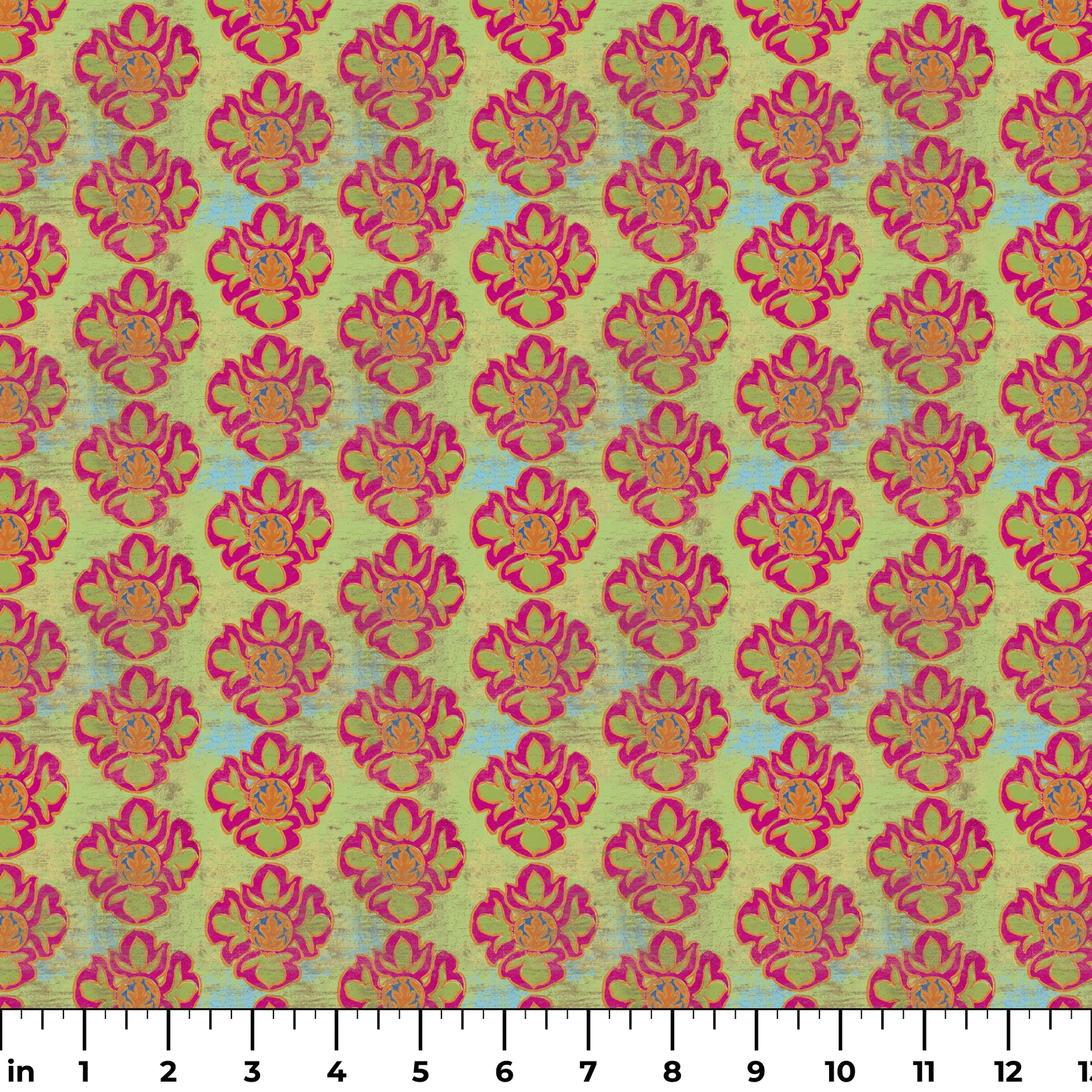 Tim Coffey - Tropical Bloom - Magenta Lotus Fabric