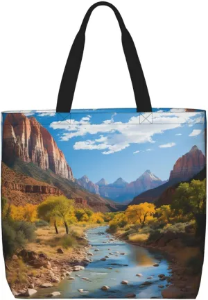 Tote Bag for Women Grocery Bag Reusable Shopping Bag flamingo bird Handbag Foldable Shoulder Bag