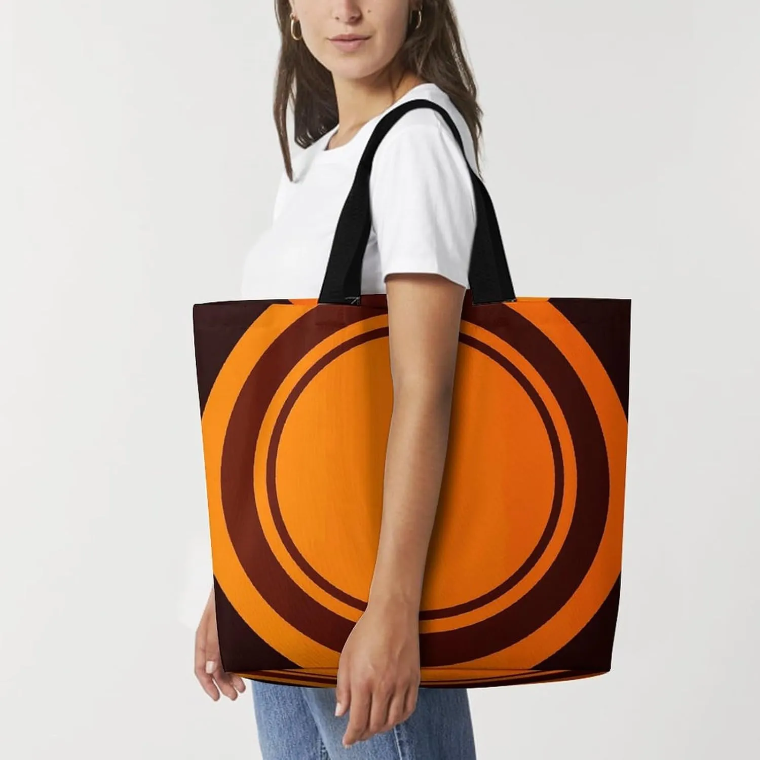 Tote Bag for Women Large Capacity Tote Bags Bold Color Blocks Handbag Crossbody Bag Shopping Bags Shoulder Bag