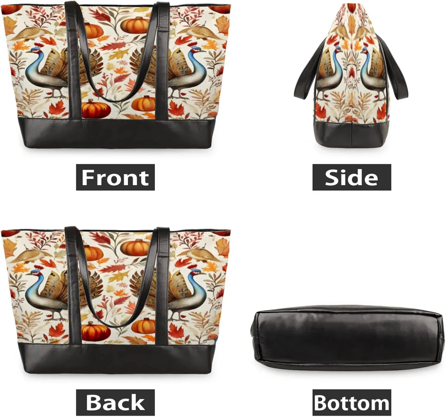 Tote Bag for Women with Zipper, Laptop Tote Bags Laptop Sleeve Case Shoulder Bag Messenger Bags