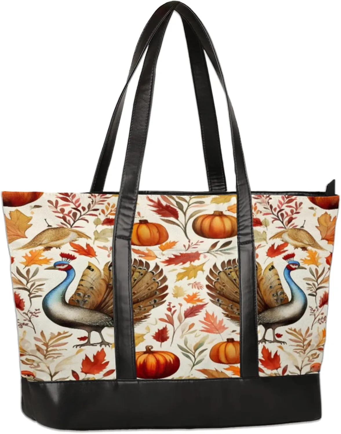 Tote Bag for Women with Zipper, Laptop Tote Bags Laptop Sleeve Case Shoulder Bag Messenger Bags