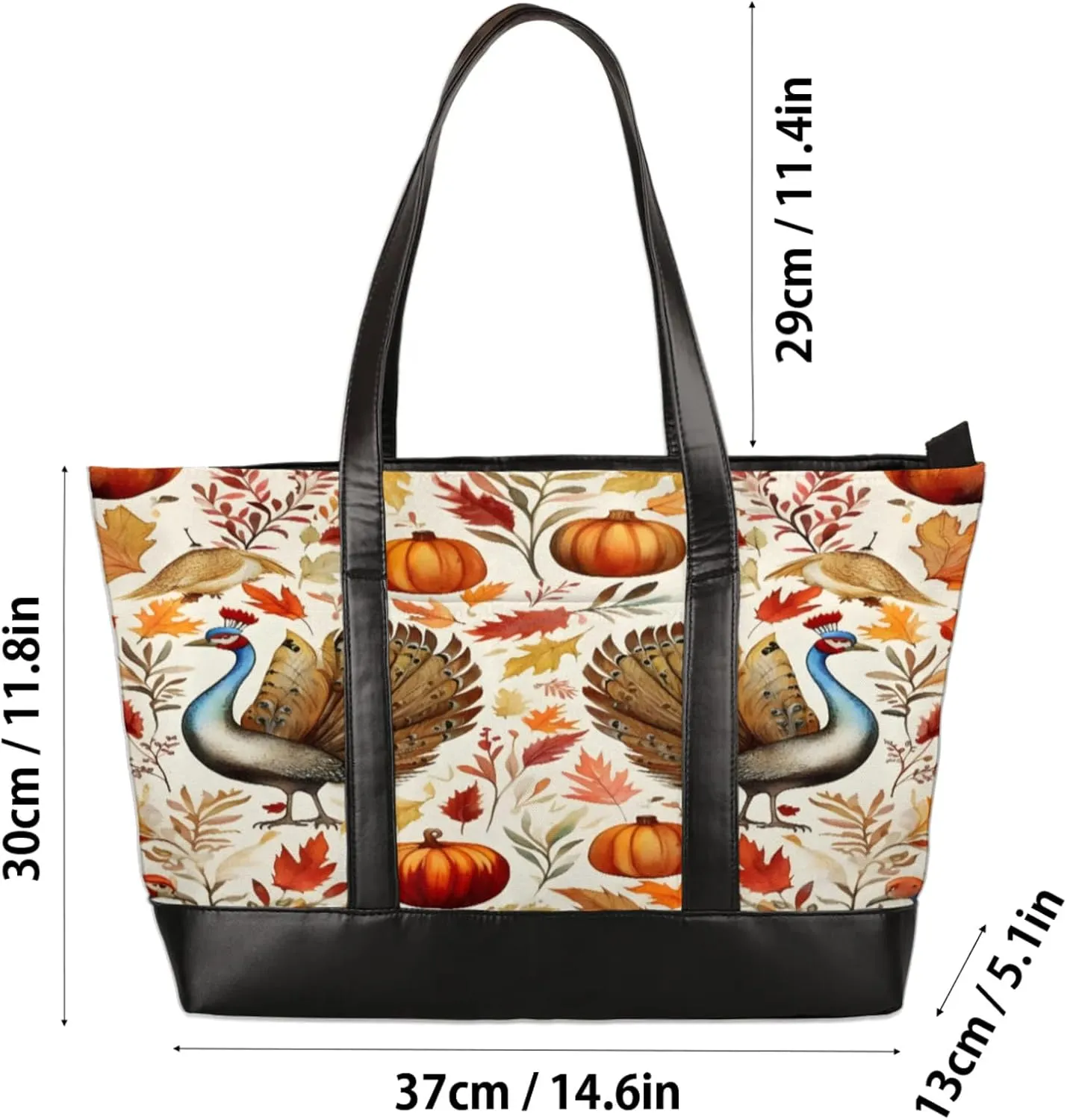 Tote Bag for Women with Zipper, Laptop Tote Bags Laptop Sleeve Case Shoulder Bag Messenger Bags