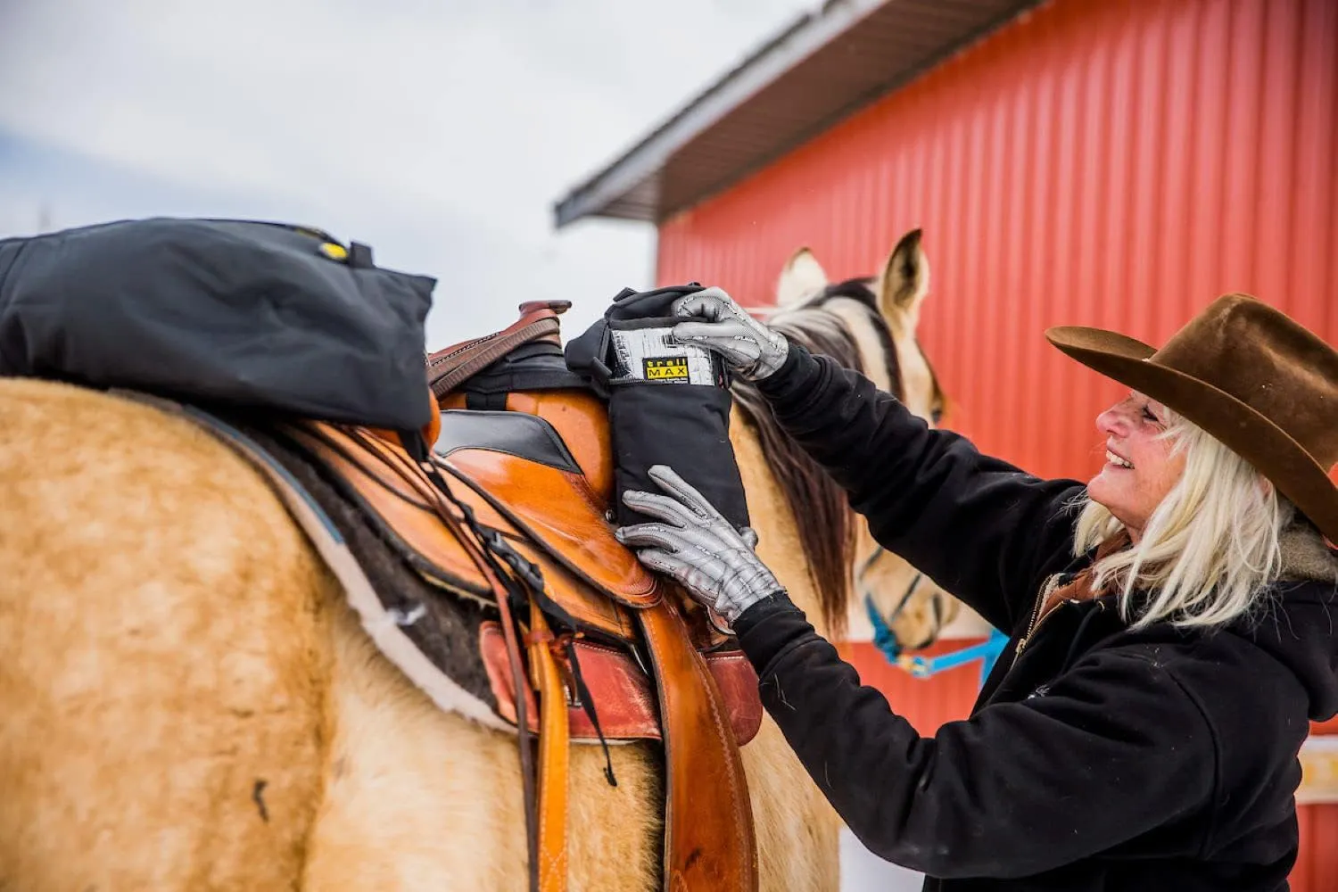 TrailMax Horn Saddle Bag & Pommel Pocket Saddle Bag Combo; Horn & Pommel Saddle Bag Combo for Horses; Saddle Bags for Western & Endurance Saddles; Trail Riding Saddle Bags