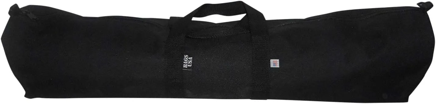 Utility Tent bag, Also Great Bag For Tripod Or Fold Up Chair, Kite Bag heavy duty Canvas duffle bag 36 Inch Made in USA.