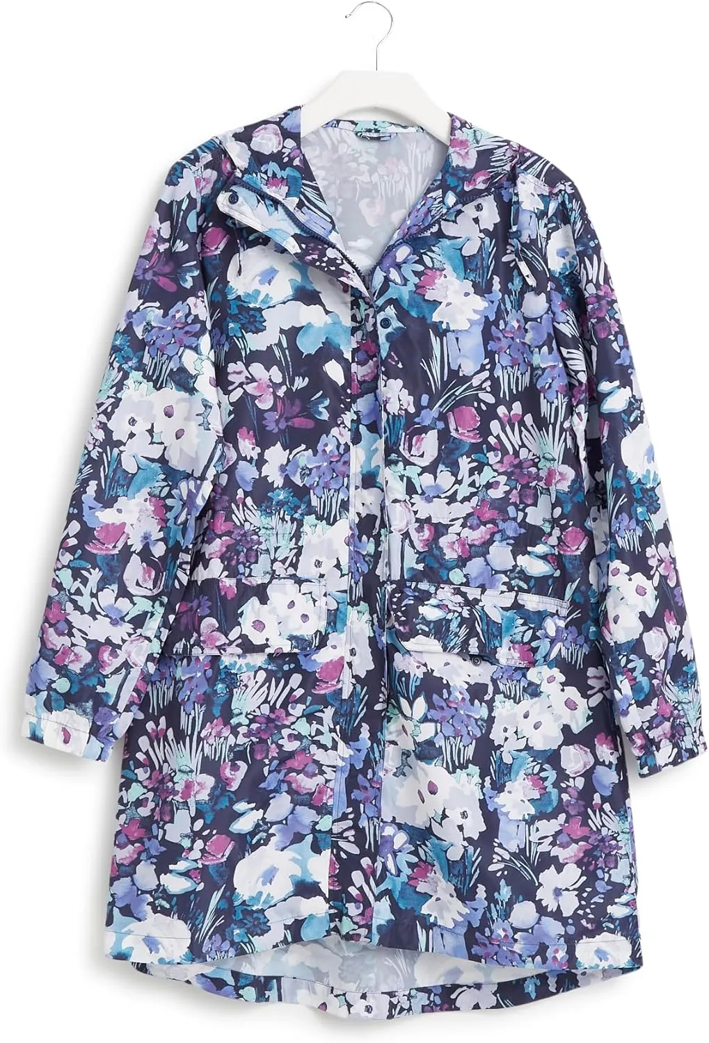 Vera Bradley Women's Packable Water Resistant Raincoat