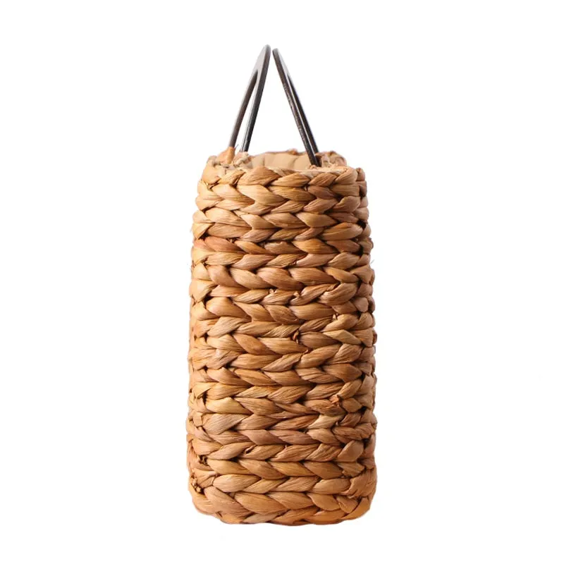 VINTAGE RATTAN BEACH HANDBAG