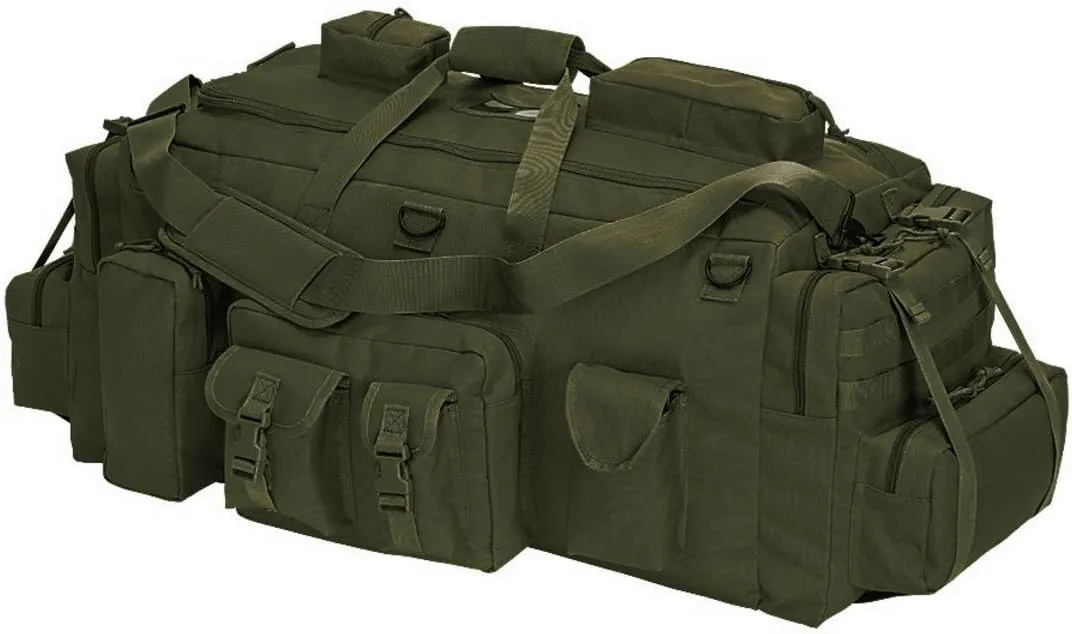 VooDoo Tactical 15-9685004000 Mojo Load-Out Bag With Backpack Straps, Olive Drab