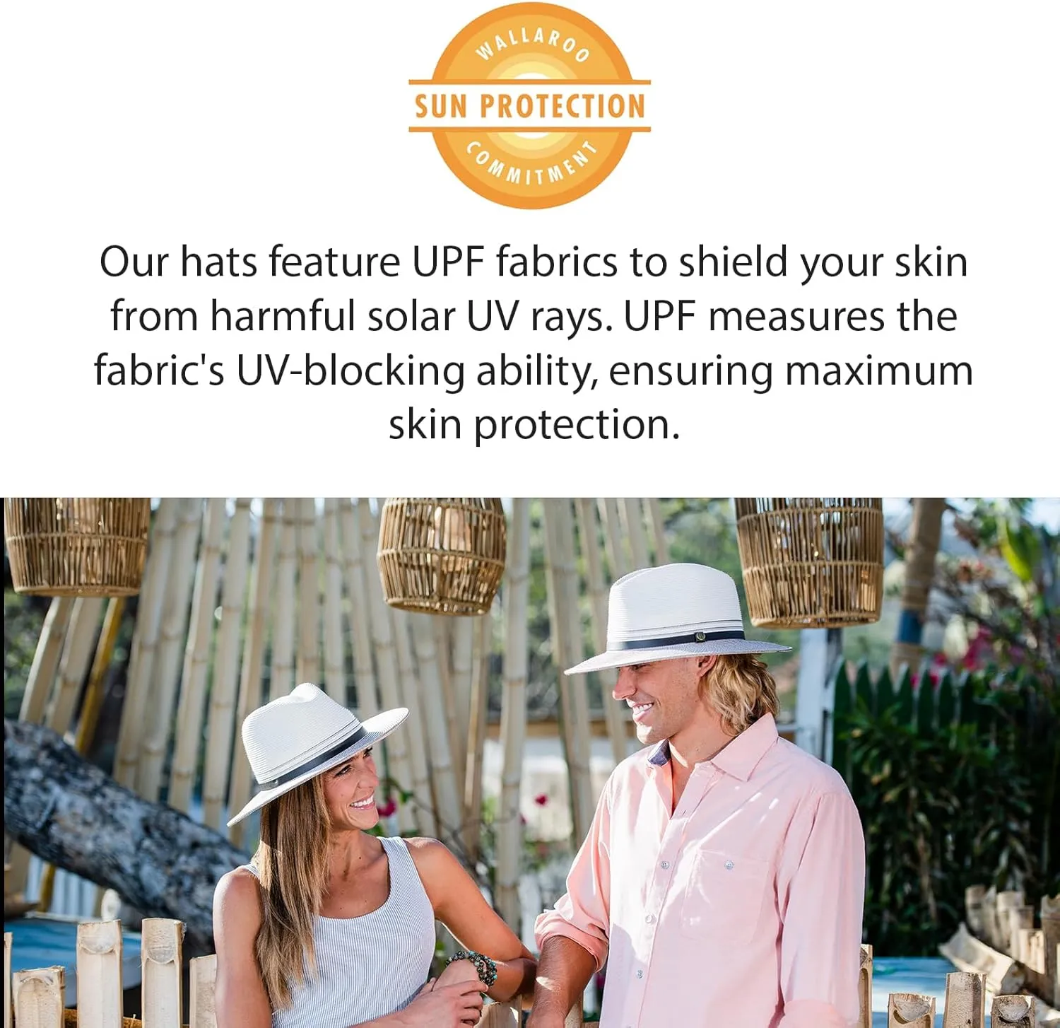 Wallaroo Hat Company Women’s Petite Catalina Cowboy – Natural Fiber, Adjustable Sizing for Smaller Crown Sizes – Chic Sun Hat