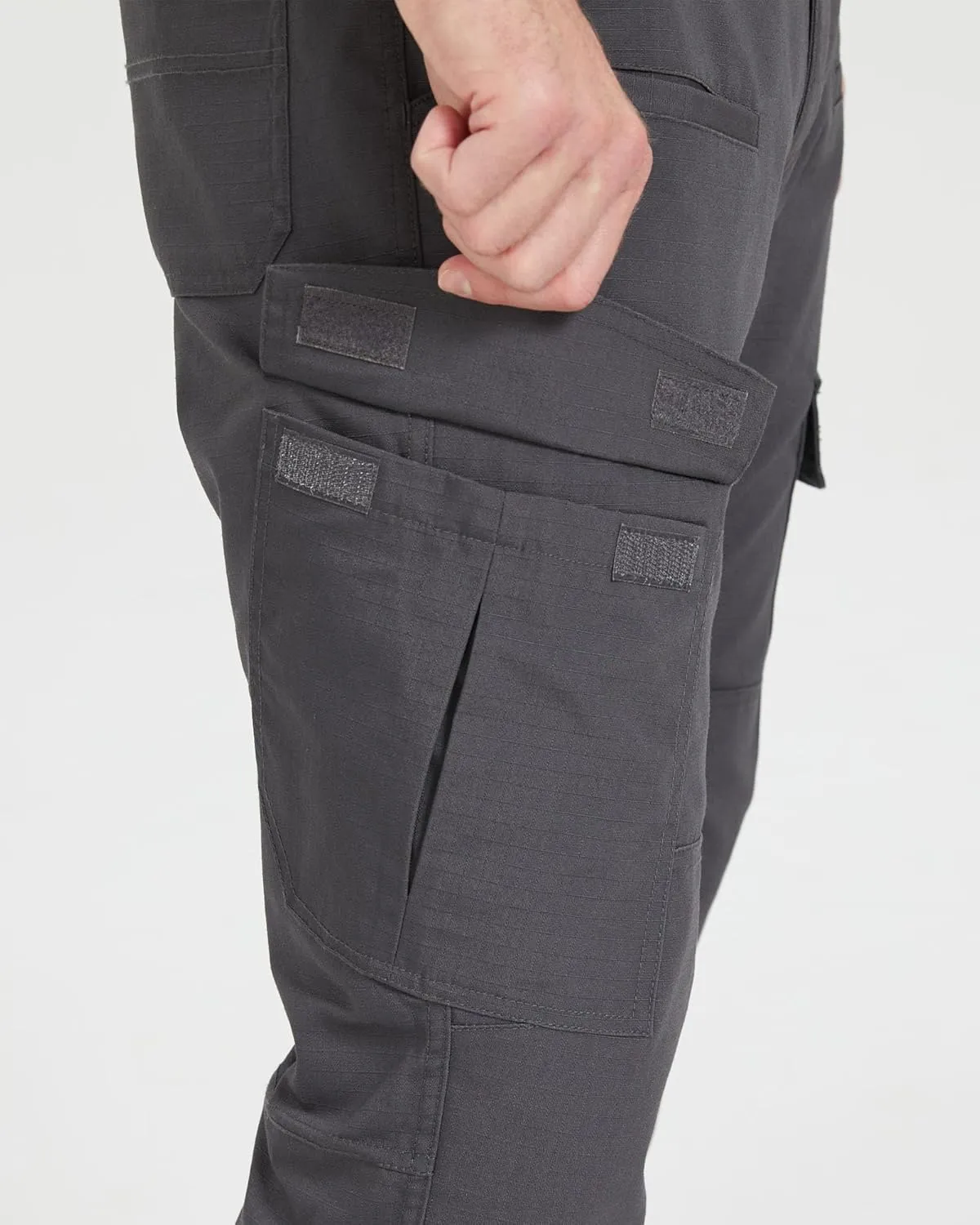 wantdo Men's Work Pants Stretch Flex Utility Cargo Tactical Pants for Men Lightweight Outdoor Hiking Pants