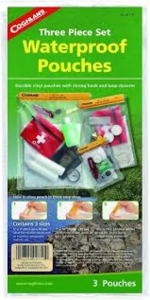 Waterproof Pouches 3 Pack