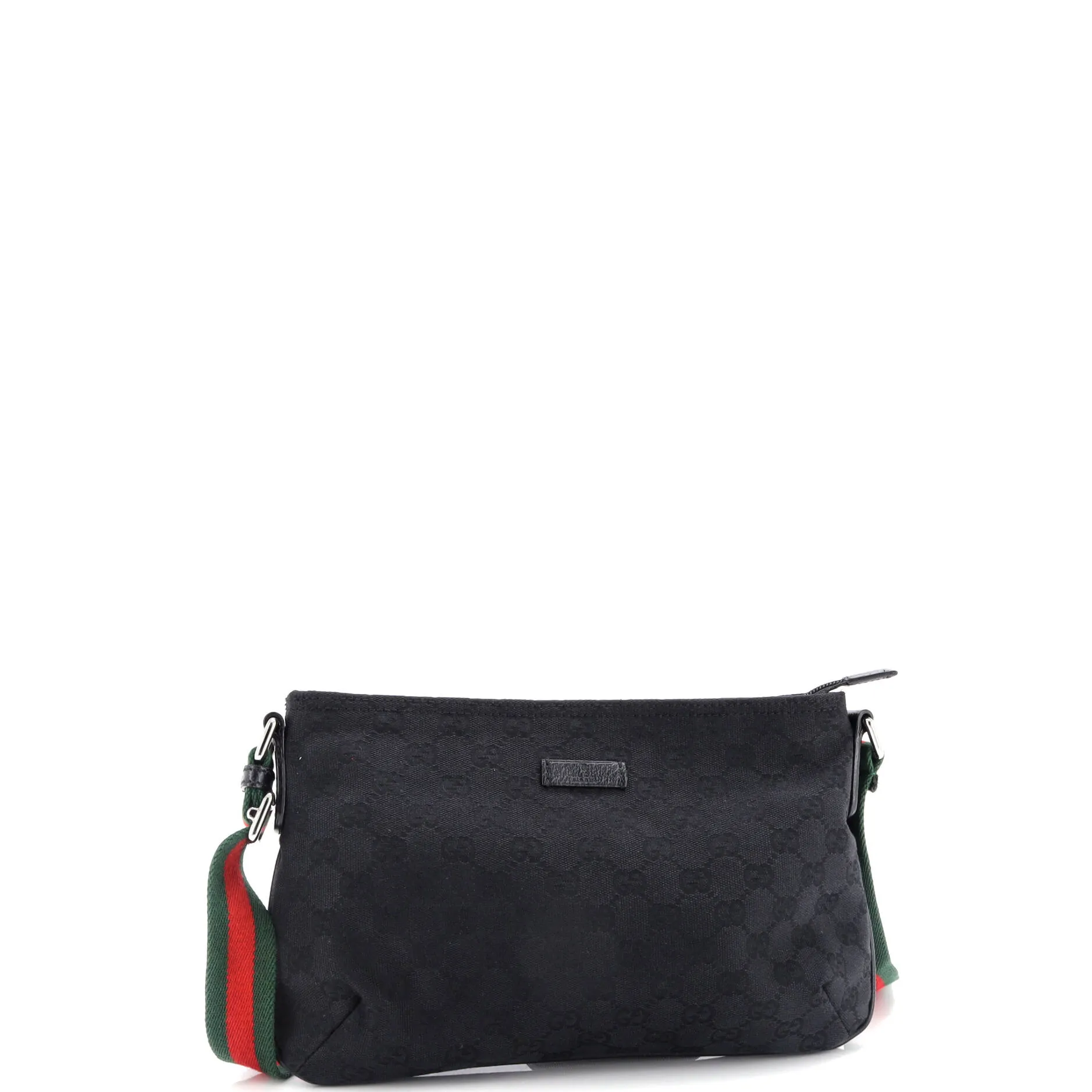 Web Strap Messenger Bag GG Canvas Small