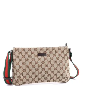 Web Strap Messenger Bag GG Canvas Small
