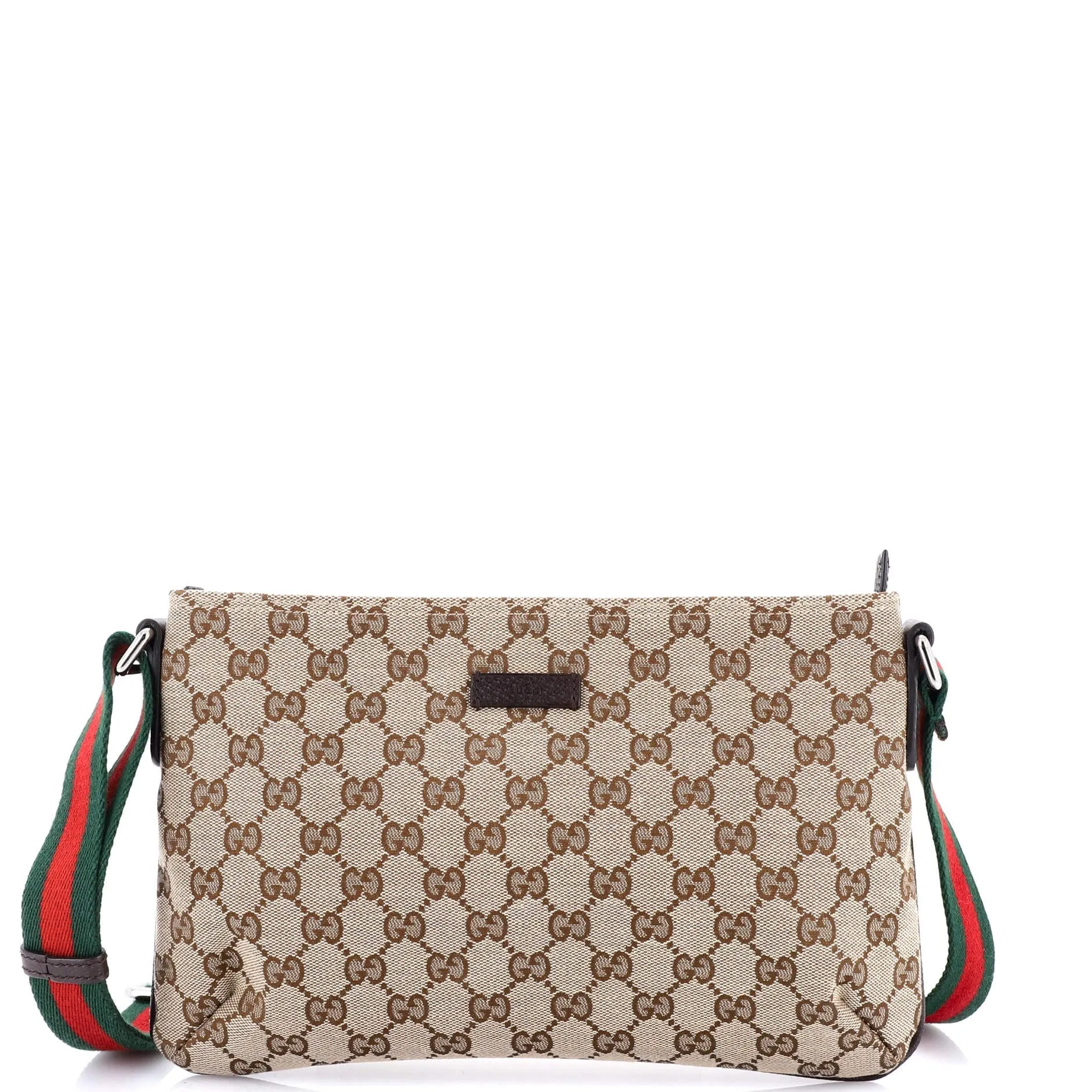 Web Strap Messenger Bag GG Canvas Small