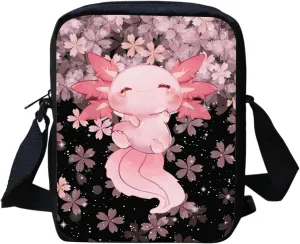 Women Men Small Crossbody Bag Messenger Purse for Traveling Shopping