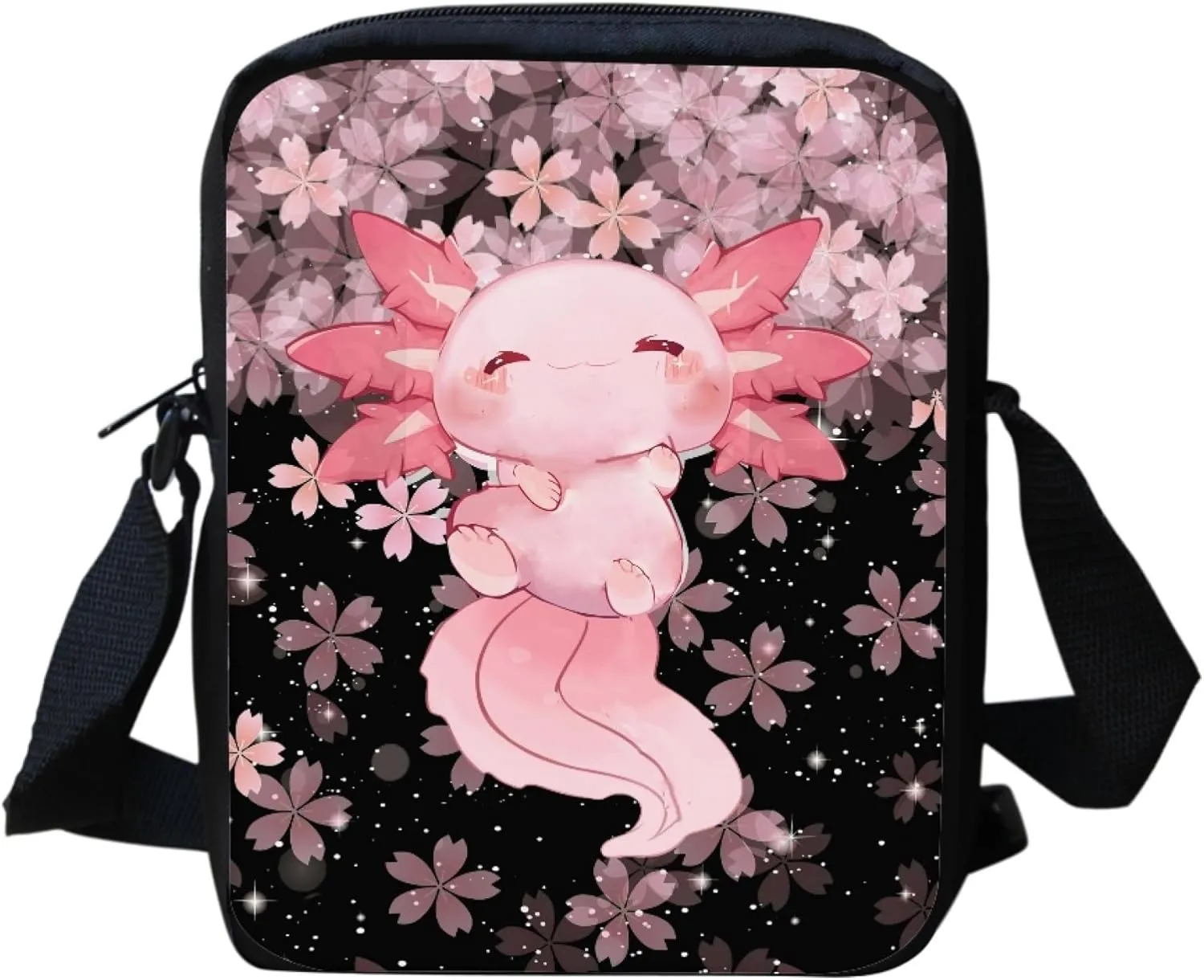 Women Men Small Crossbody Bag Messenger Purse for Traveling Shopping