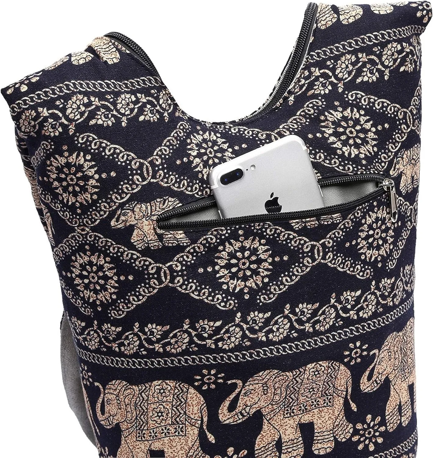 Women Shoulder Handbags Fashion canvas Hippie Crossbody Bags Bohemian Animal Prints Hobo Bags