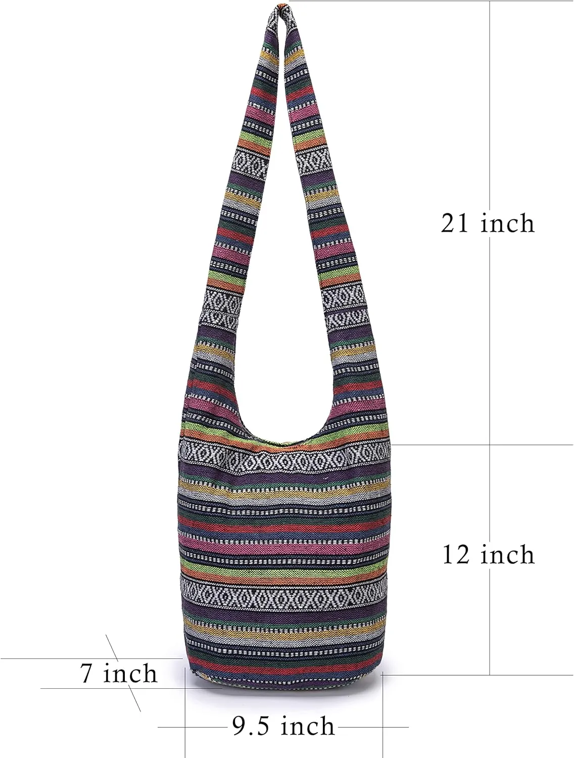 Women Shoulder Handbags Fashion canvas Hippie Crossbody Bags Bohemian Animal Prints Hobo Bags