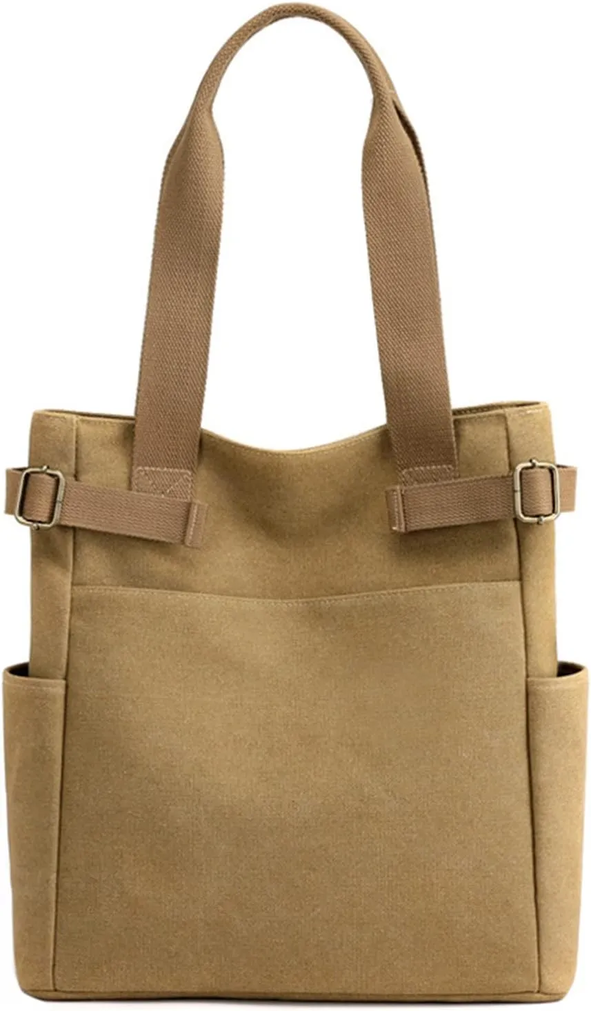 Women Student Casual Handbag Canvas Travel Shoulder Tote Bag For Men And Women Shopping over The Shoulder (A, One Size)