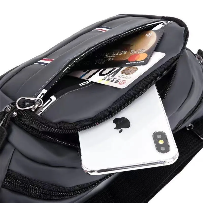 Women's & Men's & Large Capacity Waterproof Hard-wearing Construction Site Work Men's Waist Packs