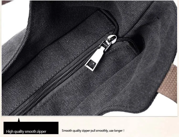 Women's high quality canvas shoulder handbags