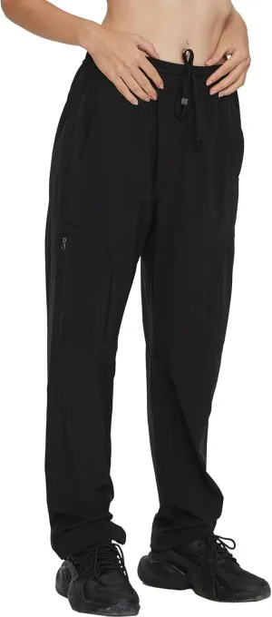 Women's Quick-Dry Hiking Cargo Pants Lightweight Water Resistant UPF 50  Elastic Waist Zipper Pockets Outdoor