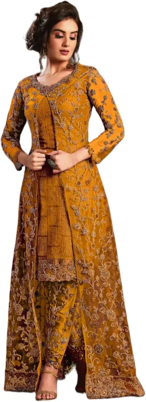 women's ready to wear embroidered plus size eid festival pakistani salwar kameez suit for women (4592)