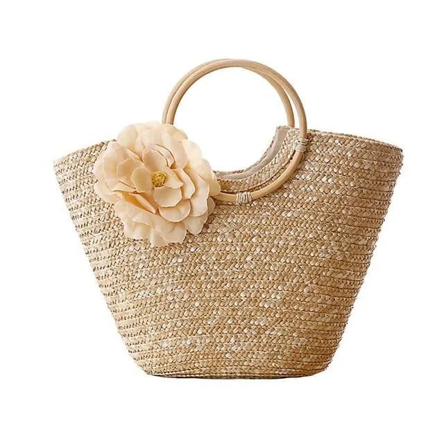 Women's Straw Bargain Handbag Customer endorsements