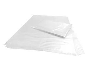 Wowfit 10 Count 30x40 Inches 1.6 Mil Clear Plastic Flat Poly Bags Great for Dough Proving, Storing Posters, Paintings, Drawings, Banners, Trays of Baguettes, Wreaths, Blueprints, Pillows, and More