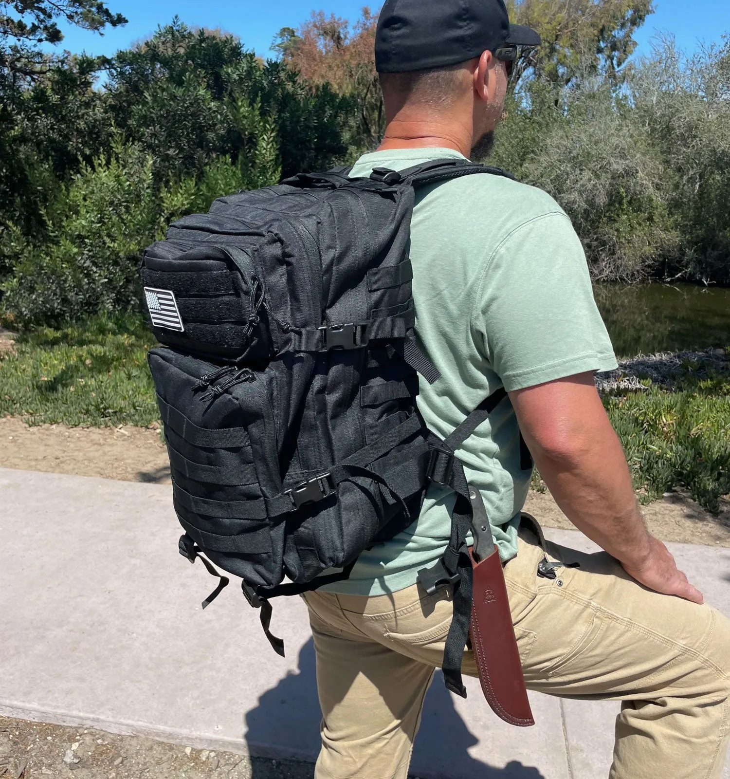 XGear-MB45 – Men’s Molle Military Tactical Backpack 45 Liter