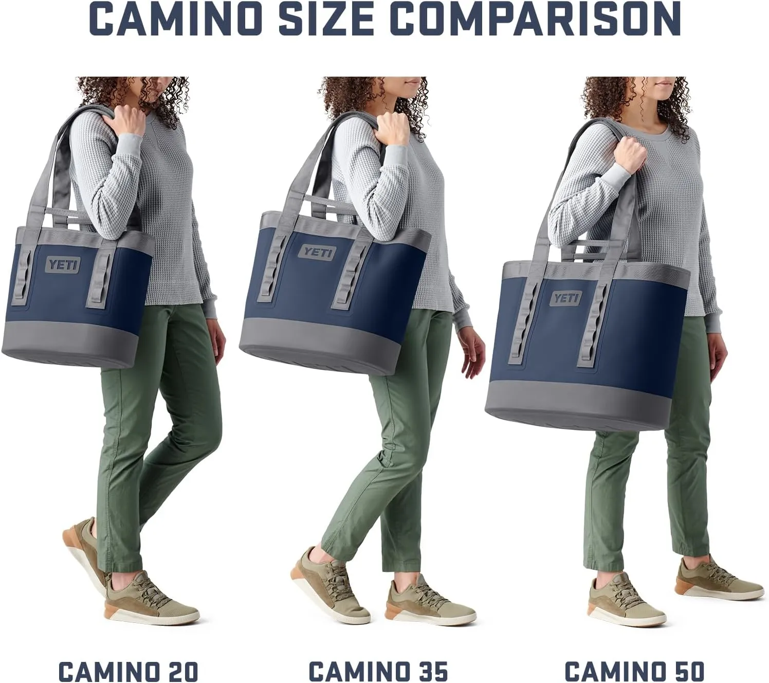 YETI Camino 50 Carryall with Internal Dividers, All-Purpose Utility, Boat and Beach Tote Bag, Durable, Waterproof