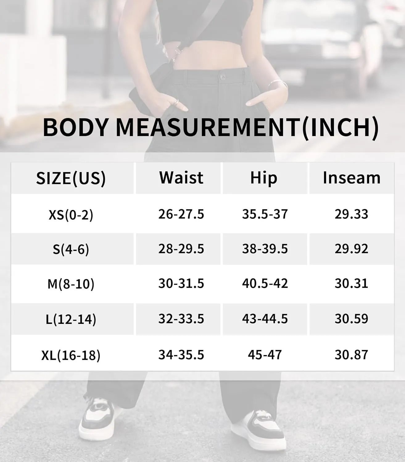 ZMPSIISA Women High Waisted Cargo Pants Wide Leg Casual Pants 6 Pockets Combat Military Trousers